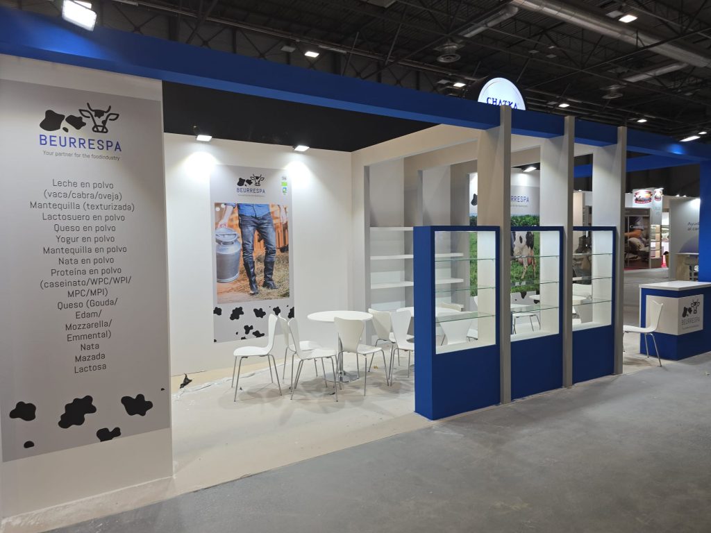 Stand de Beurrespa en Salón Gourmets 2026 diseñado por Cota Creativa