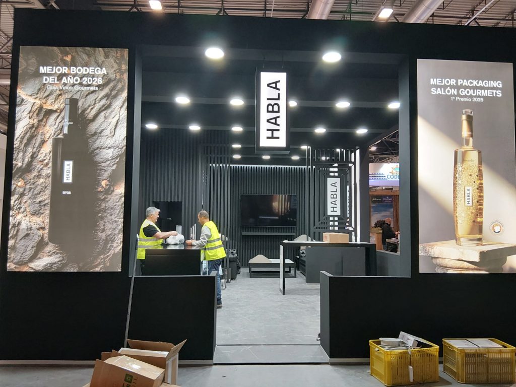 Stand de Bodegas Habla en Salón Gourmets 2026